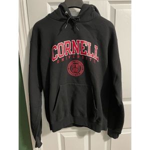 Black Cornell Champion Hoodie Size Medium
